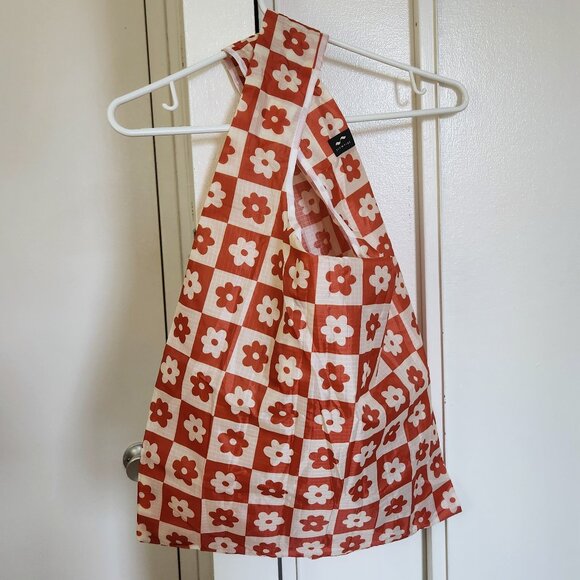 Slowtide Reusable Shopping Tote - Retro Flower - Picture 1 of 6